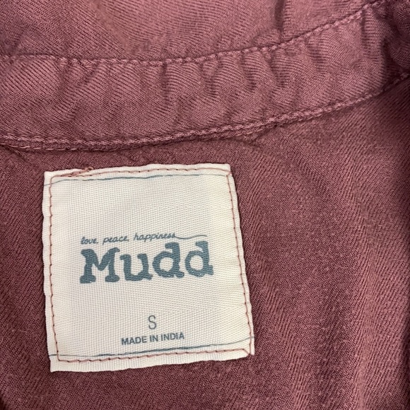 MUDD Purple Button Up Tank Small - Picture 8 of 10